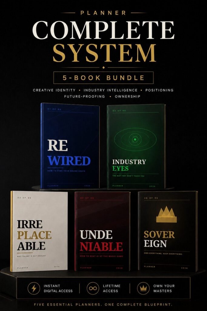 PLANNER COMPLETE SYSTEM – 5 Ebook Bundle Rebuild Your Sound.